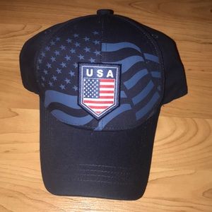 NWT USA Patriotic American Pride Adjustable Hat